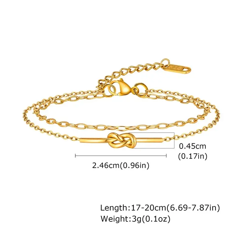Knot Chain Bracelet - FY0085